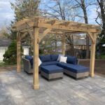 back yard pavers