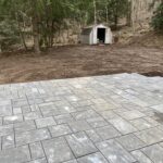 back yard pavers