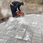 back yard pavers