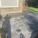 back yard pavers